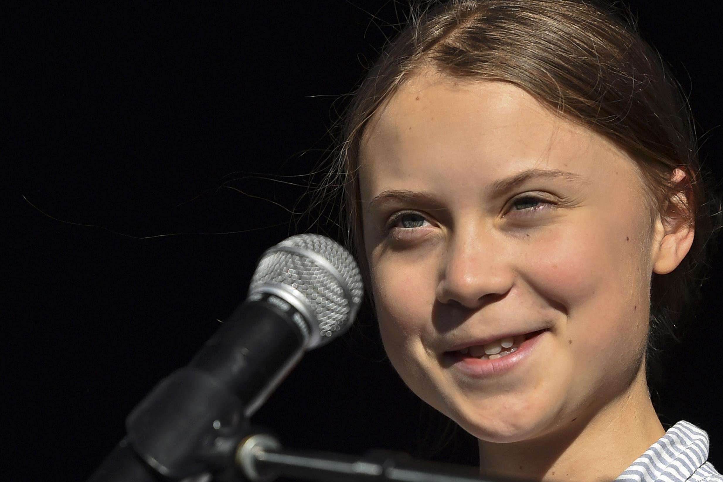 image for Greta Thunberg apologises after saying politicians should be ‘put against the wall’