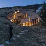 image for This interesting home built into a hill
