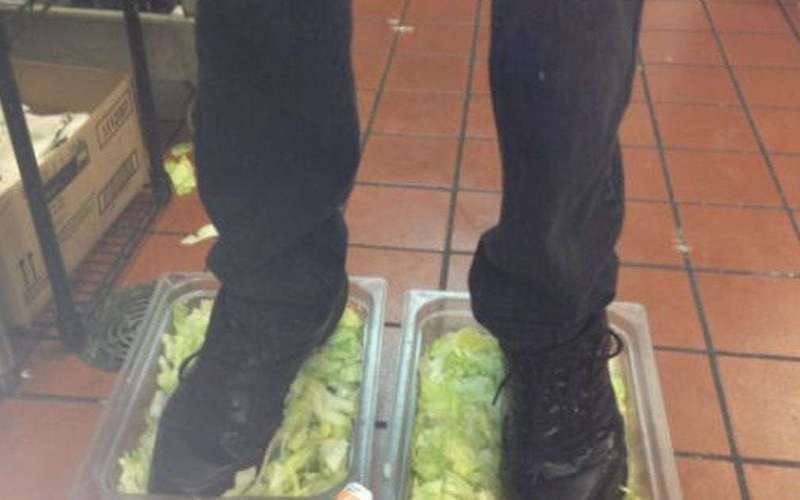 image for 4Chan Outs Burger King Employee Who Put His Feet in Lettuce