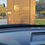 image for After the police killed a UPS driver taken hostage, I've seen this on several trucks.