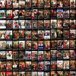 image for Christmas Movie Posters with White Heterosexual Couples Wearing Red and Green Starter Pack