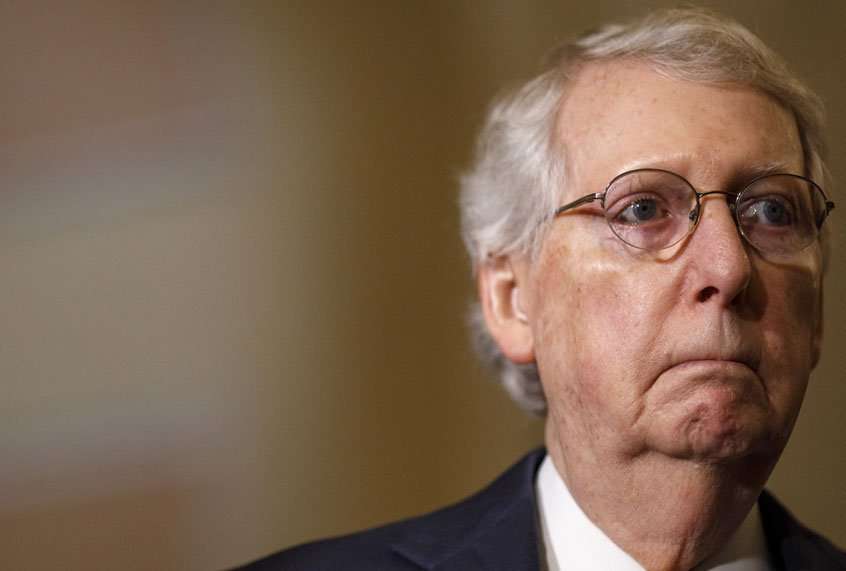 image for McConnell appears to break with Senate rules on Trump impeachment: "I'm not an impartial juror"