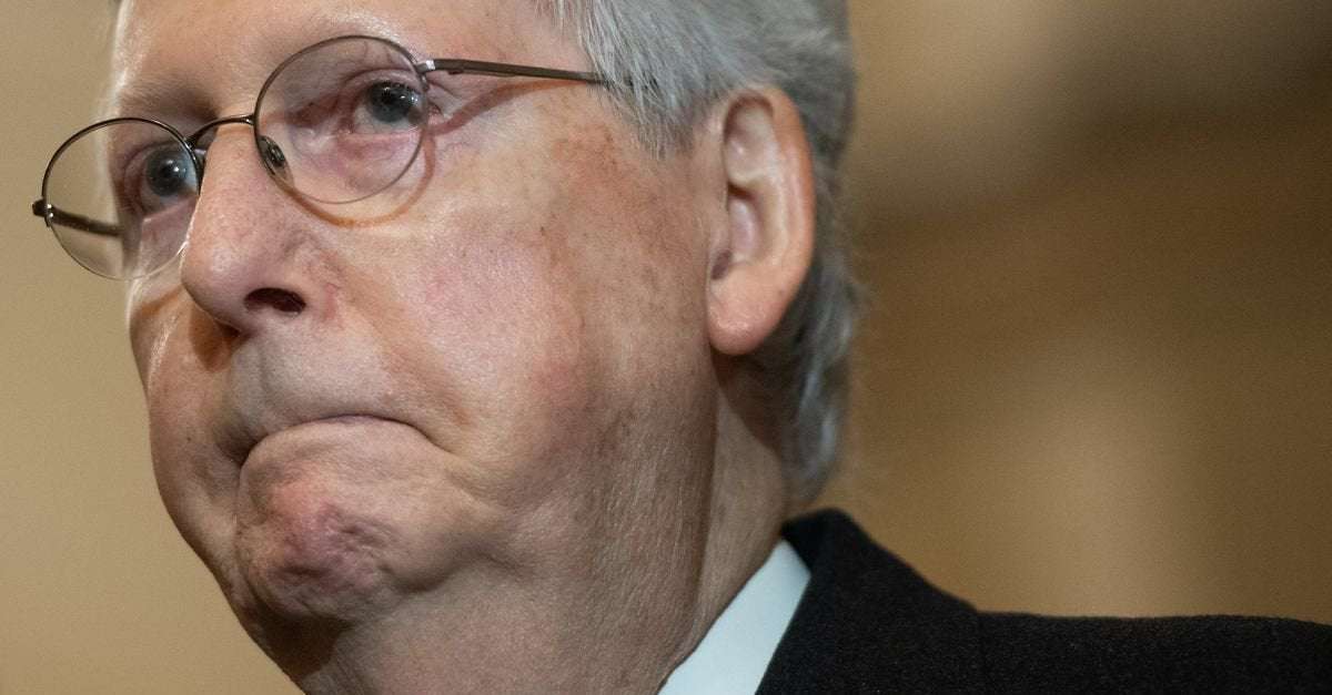 image for McConnell Whines About Democrats Breaking Precedent