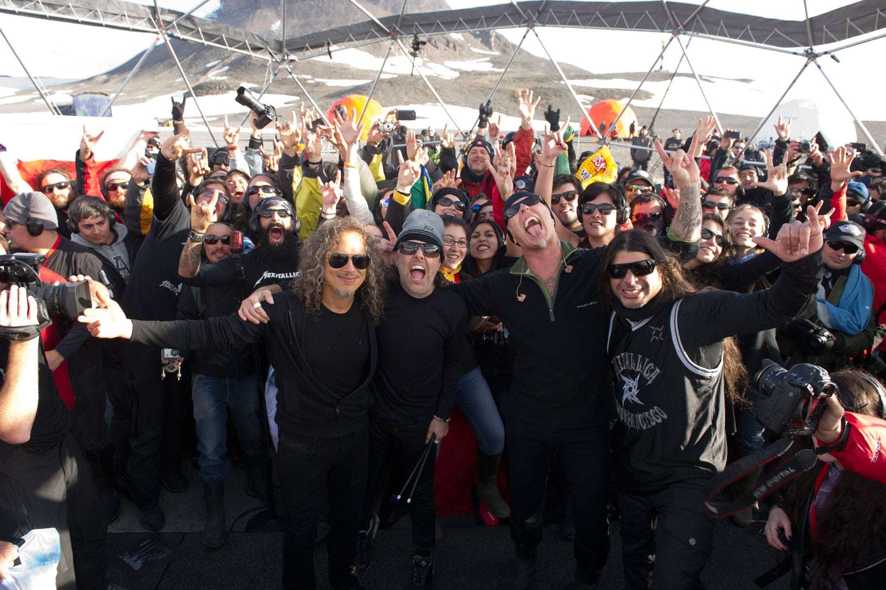 image for Metallica Play a Dome in Antarctica