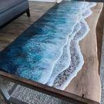 image for Ocean surface coffee table