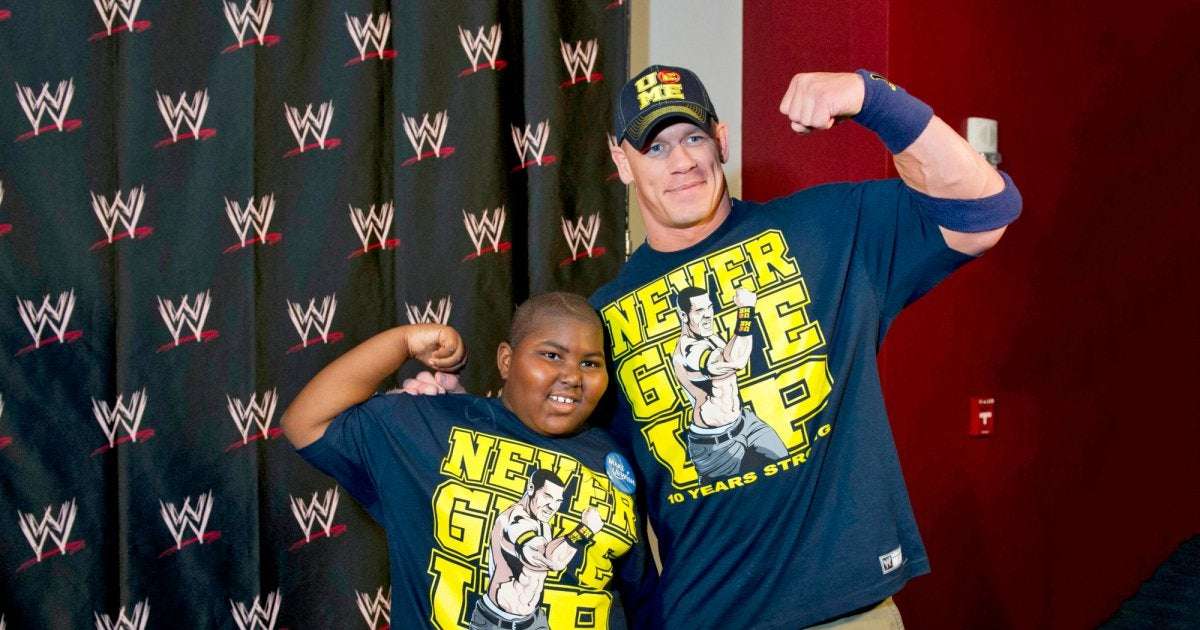image for A very select few people have reached 300 wishes granted with the Make-A-Wish Foundation. Earlier this year, John Cena granted his 600th wish.