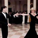 image for John Travolta dancing with Princess Diana at the Whitehouse, 1985