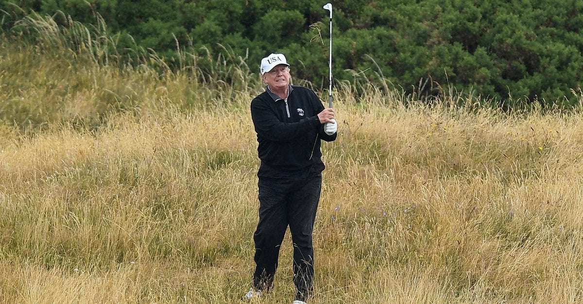 image for Trump's Golfing Has Already Cost the Public More Than Obama's