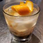 image for I made "The Donald" at work today. It's simple - add an orange peel to a white Russian.