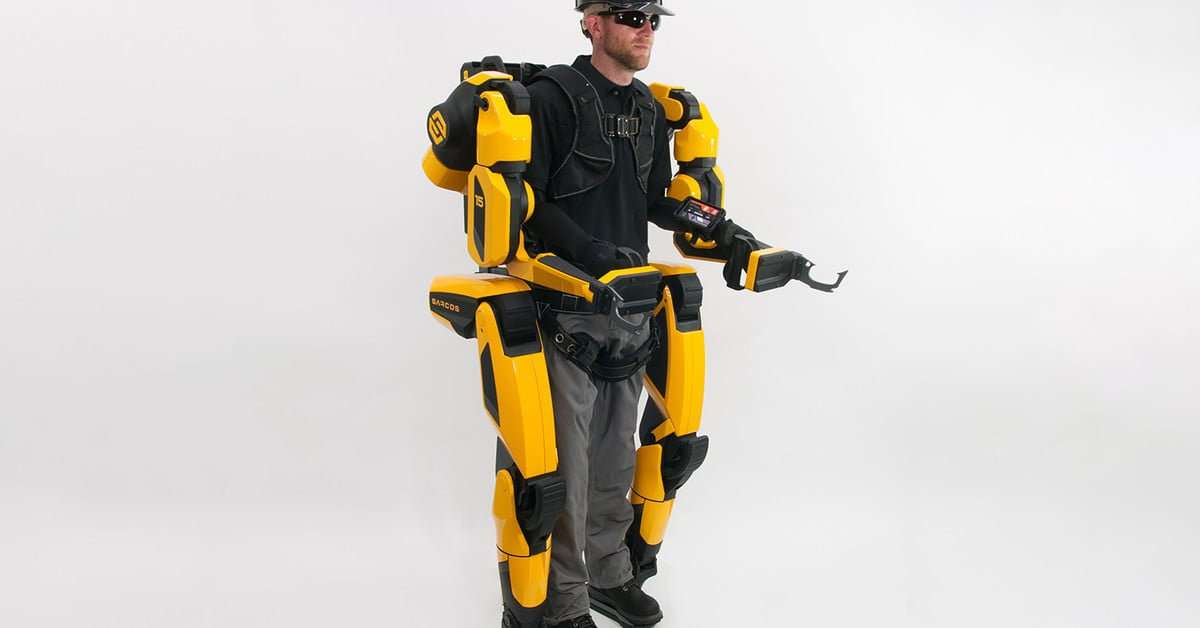 image for Want to lift 200 pounds without breaking a sweat? Strap into this exosuit