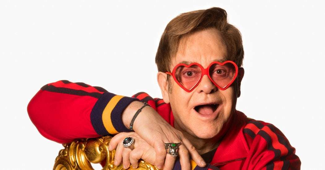 image for Elton John Puts Down in Words How Wonderful (and Weird) Life Has Been