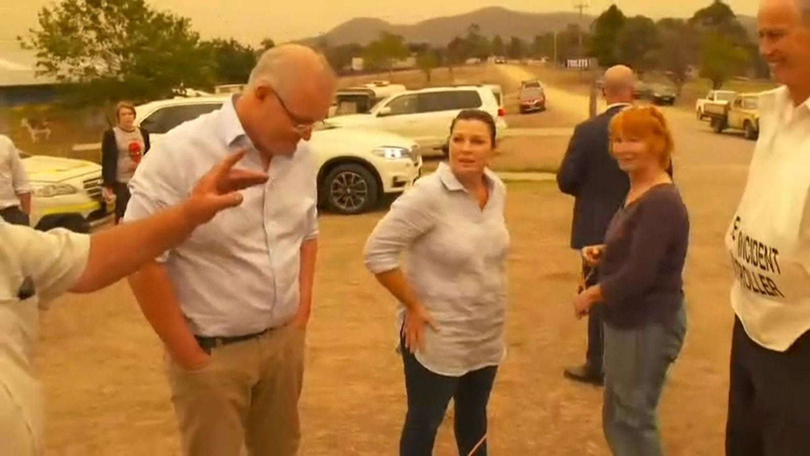image for Australia wildfires: Scott Morrison told to 'p*** off' by angry residents