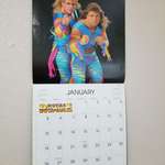 image for 1992 and 2020 have identical calendars so I'm using the 1992 WWF Calendar this year.
