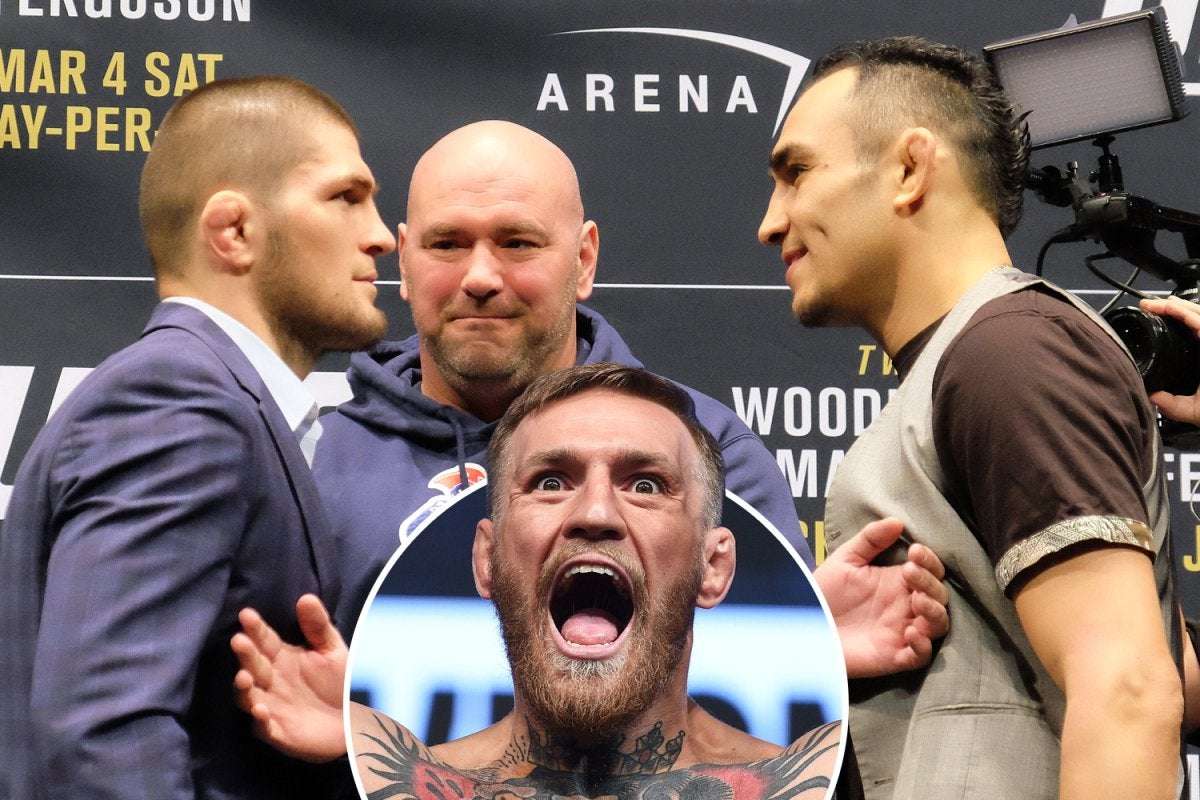 image for Conor McGregor on standby to face Khabib if Tony Ferguson fight is cancelled for a fifth time, confirms UFC chief White – The Sun