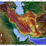 image for Topographic Map of Iran