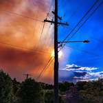 image for Caught the smoke as it was spreading over our suburb in Australia
