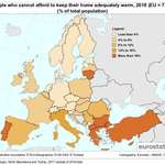 image for People who cannot afford to keep their home adequately warm, 2018 (EU = 7.3%)