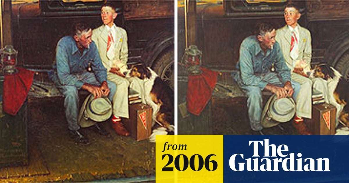 image for Revealed at last: the $5m Rockwell painting hidden for 35 years