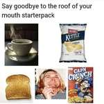 image for Say goodbye to the roof of your mouth starterpack