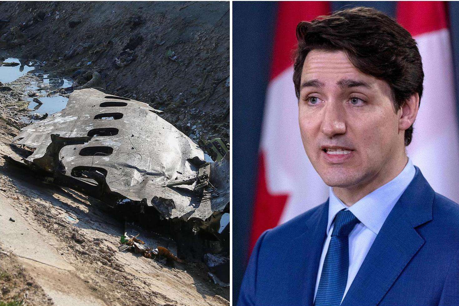 image for Justin Trudeau vows to get answers over Iran plane crash which killed 63 Canadians