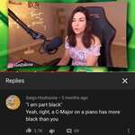image for Twitch streamer said the n word and used the defence that she’s “part black” so it’s okay