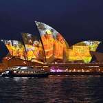 image for Sydney Opera House projection thanking the fire fighters