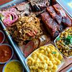 image for [I ate] a barbecue sampler