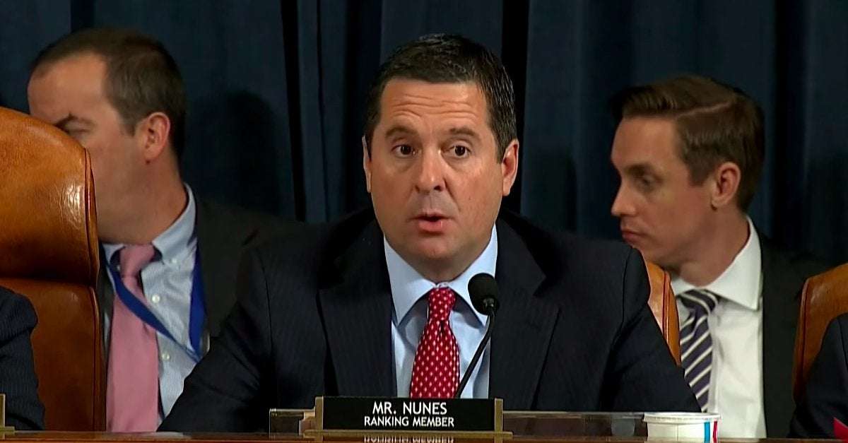 image for Legal Experts Call for Investigation of Devin Nunes