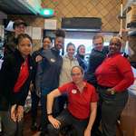 image for These Chick-fil-a employees in Richmond, Virginia broke the Chick-fil-a drive thru record by serving 172 cars in one hour.