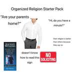 image for Organized Religion Starter Pack