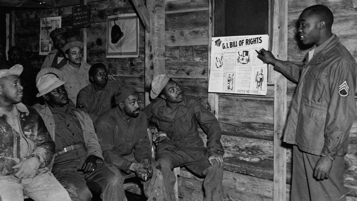 image for How the GI Bill's Promise Was Denied to a Million Black WWII Veterans