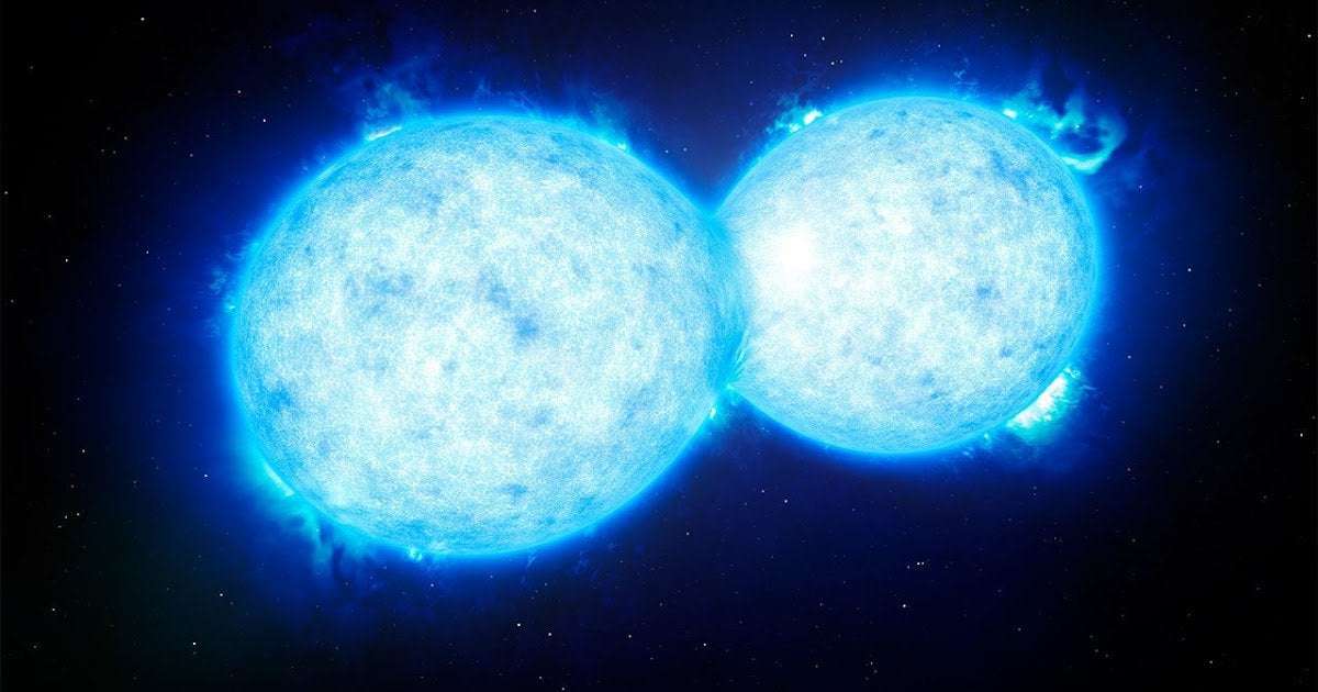 image for Two stars colliding in 2083 will outshine all the others in the sky