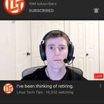 image for Linus reached 10 million, but is thinking of retiring
