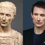 image for CG Image of Julius Caesar In Modern Times as a 45-Year-Old