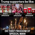 image for Trump supporters be like...