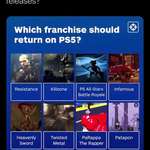 image for [IMAGE] IGN posted this on Twitter, wanted to ask the same question here, which franchise should return on PS5 ?