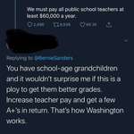 image for Fair teachers pay = bribe for grandchildren