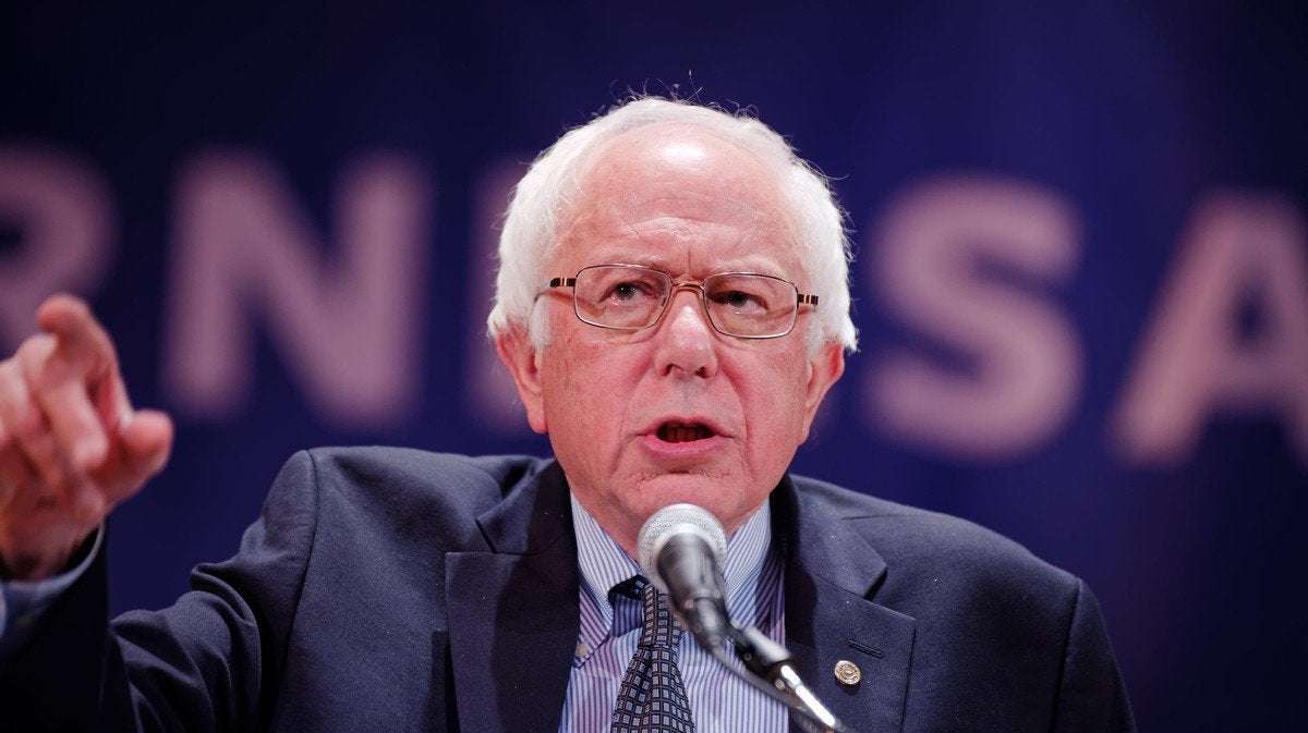 image for Bernie Sanders Is the First Candidate to Call for Ban on Facial Recognition