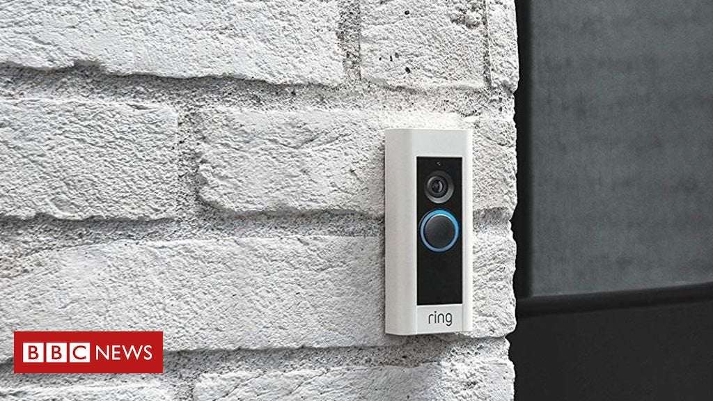 image for Ring doorbell 'gives Facebook and Google user data'