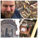 image for I climbed 463 steps to the top of the Brunelleschi Dome of Cathedral of Santa Maria del Fiore in Firenze this morning. My wife being 5 months pregnant, went back to our Airbnb to see if we could find each other when I arrived at the top. Mission: Accomplished