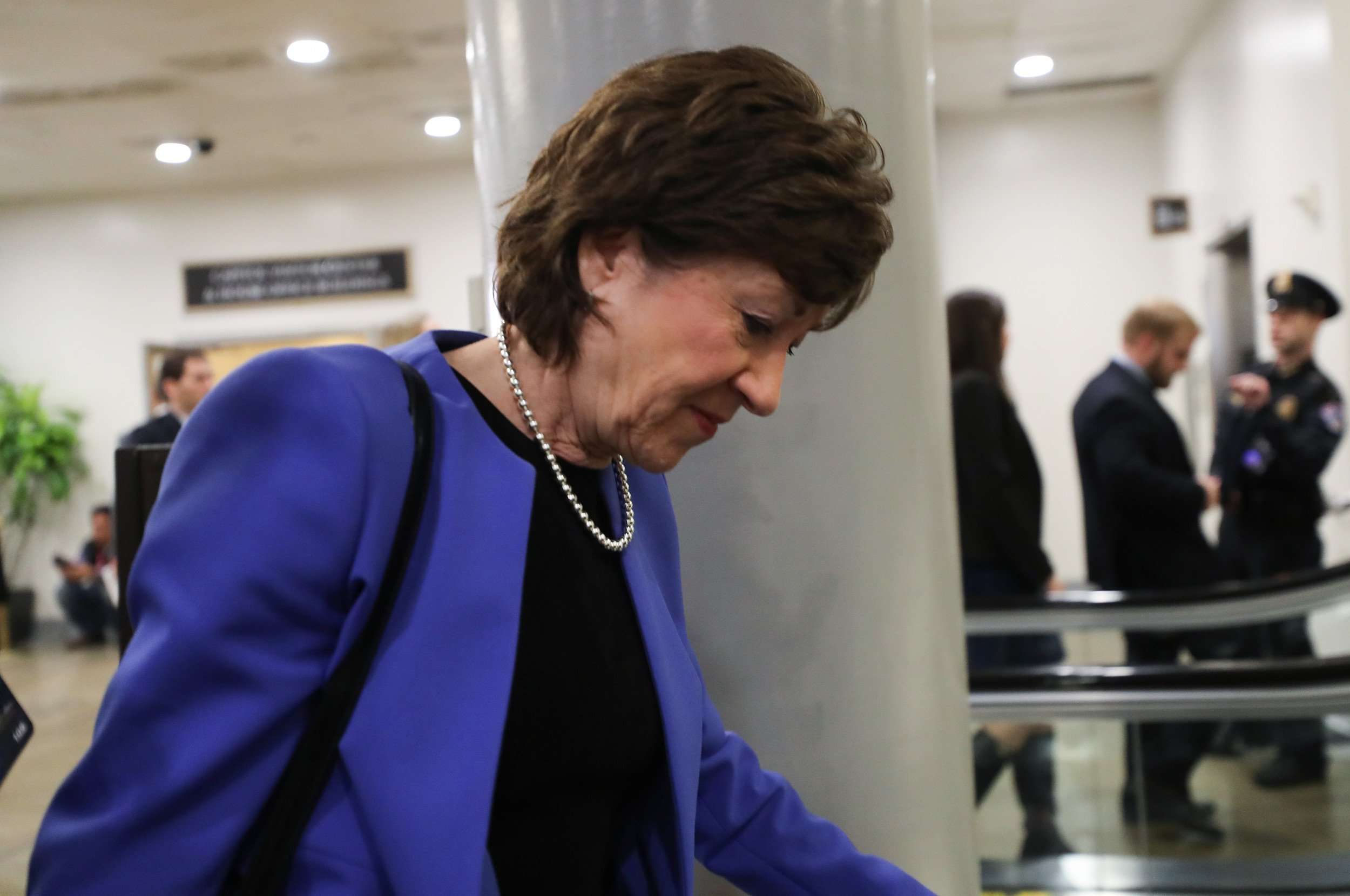 image for GOP Adviser Says Sen. Susan Collins Is 'Dead Woman Walking' After Vote for New Testimony in Impeachment Trial