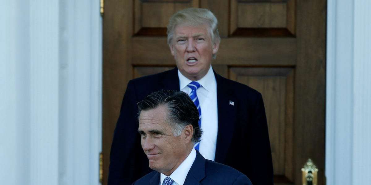 image for Trump ripped into Romney as a 'Democrat secret asset' after he voted to convict him for abuse of power in the impeachment trial