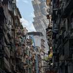 image for This view of The Grand Lisboa Hotel from the Streets of Macau!