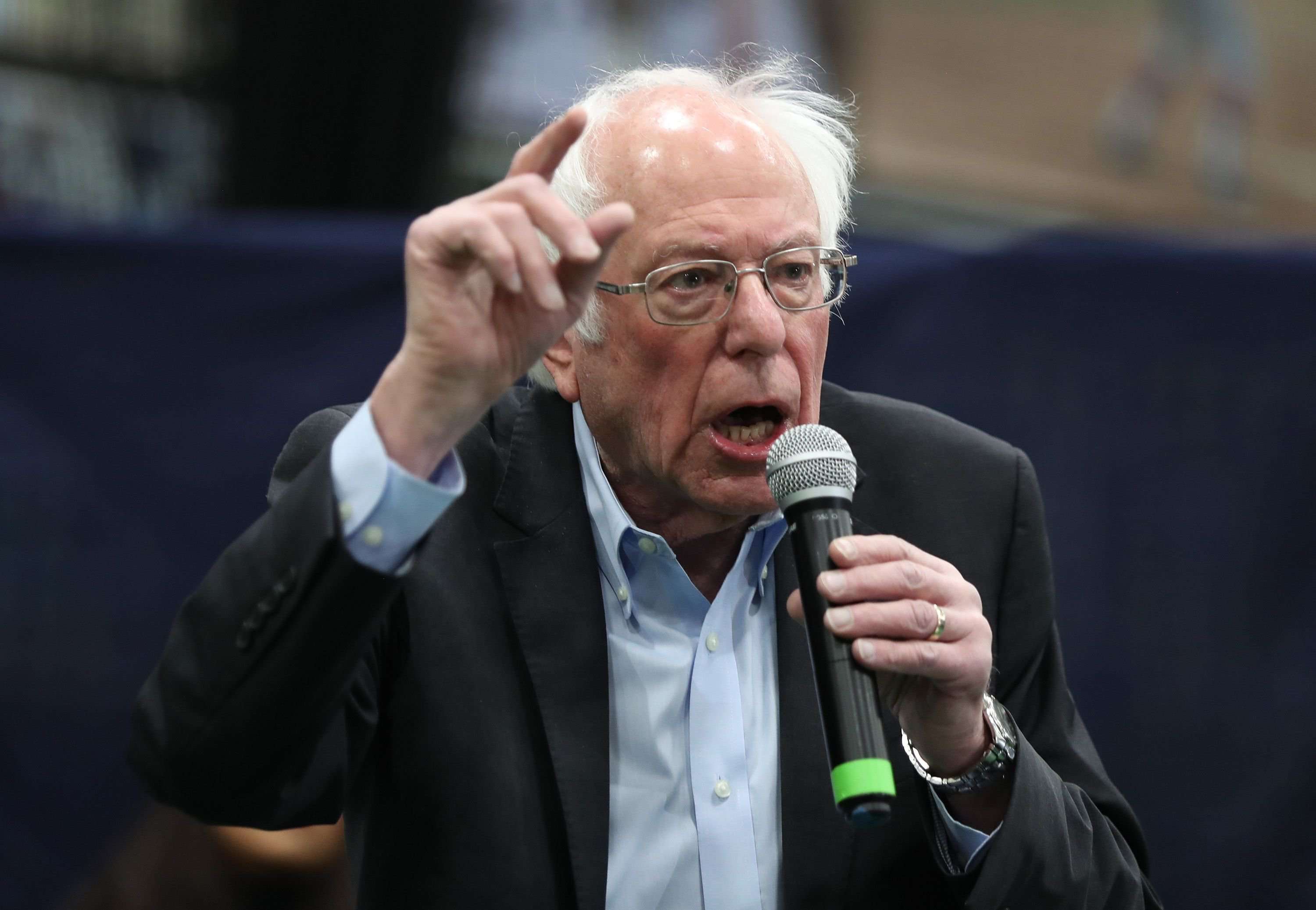 image for Bernie Sanders rises to No. 1 in first post-Iowa national poll