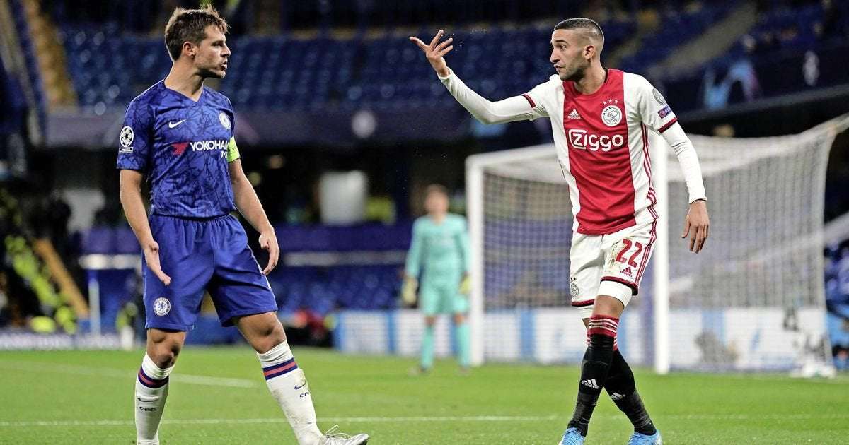 image for Chelsea en Ajax akkoord over transfer Hakim Ziyech