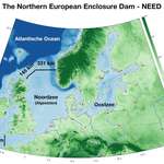 image for Potential Dutch solution for rising sea levels: the Northern European Enclosure Dam (NEED)