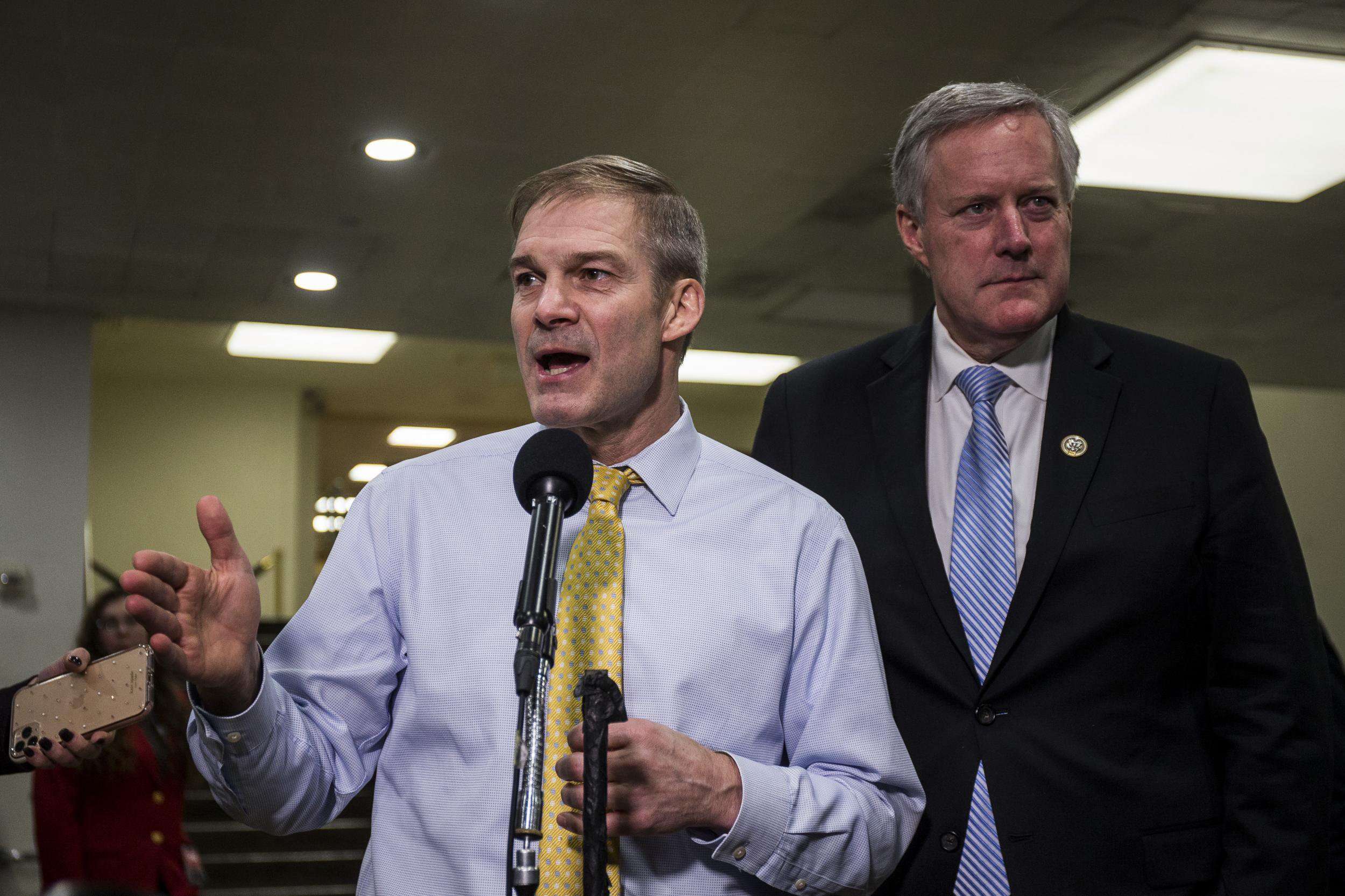 image for Jim Jordan: Key Trump ally was 'crying and begging' student wrestler to deny abuse cover-up, hearing told