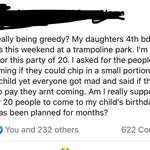 image for Beggar mom is insulted that her daughters party guests won’t pay for the party