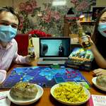 image for Our Valentine’s in China: Corona beer, Coronation chicken, Pandemic board game, Contagion movie