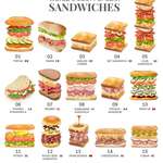 image for Types of Sandwiches